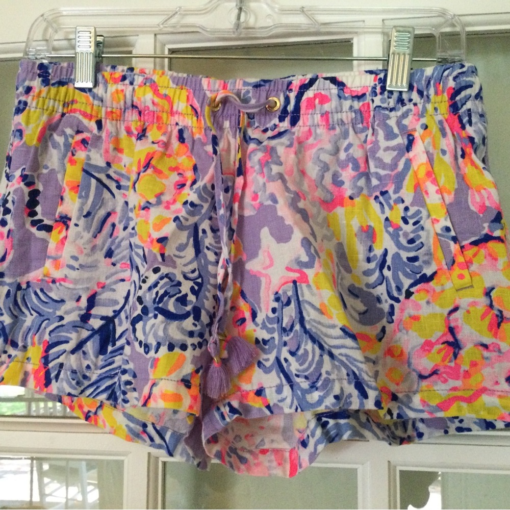 Lilly Pulitzer linen shorts
